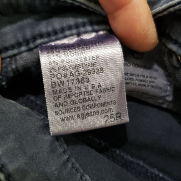 AG ADRIANO GOLDSCHMIED "THE PRIMA" Mid Rise 25R - Picture 4 of 6